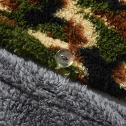 Velosso Double Camouflage Teddy Fleece Duvet Set - Green - Wilko - thumbnail 4