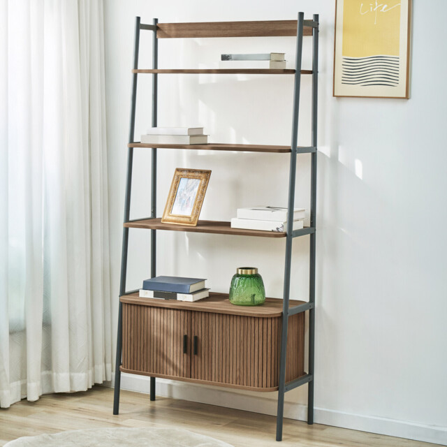 Kali Storage Shelf Unit Walnut - Wilko - image 1