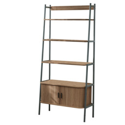 Kali Storage Shelf Unit Walnut - Wilko - thumbnail 3