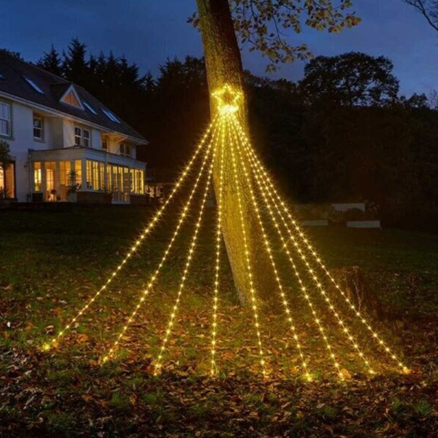 Marco Paul Warm White LED Shooting Star String Light - Size: 30 x 50 x 6cm - Wilko - image 1