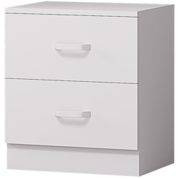 FWStyle Tunis 3 Piece Matt White Bedroom Furniture Set - Wilko - thumbnail 6