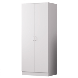 FWStyle Tunis 3 Piece Matt White Bedroom Furniture Set - Wilko - thumbnail 4