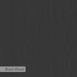 Decortie Lenora Dining Table with Metal Legs Black Wood and Black - Size: 4 Seater - Wilko - thumbnail 4