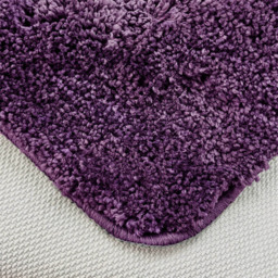 Velosso Lexington Purple Bath Mat Set - Size: 50 x 80 x 1cm - Wilko - thumbnail 4