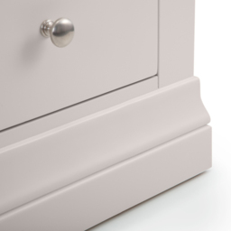 Julian Bowen Clermont 7 Drawer Light Grey Chest of Drawers - Wilko - thumbnail 7