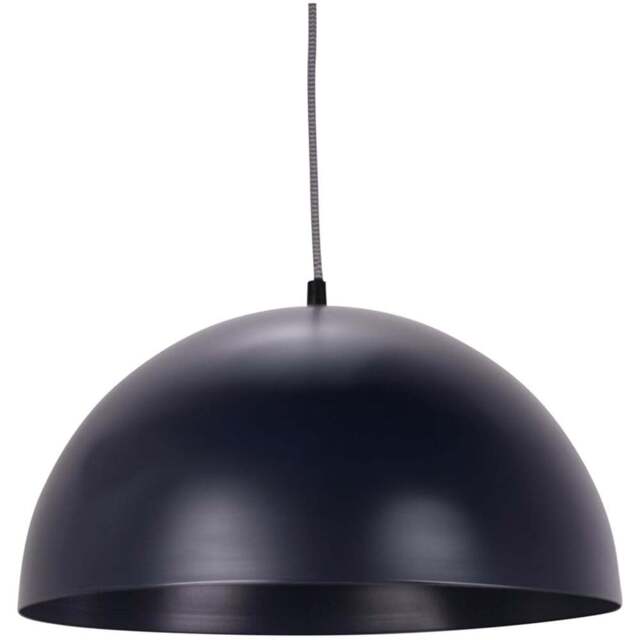 ValueLights Stassi Dark Navy Mushroom Dome LED Pendant Ceiling Light - Size: 118 x 35 x 35cm - Blue - Wilko - image 1