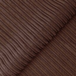 Luxor 6 Seater Chocolate Jumbo Cord Full Back Sofa Suite - Brown - Wilko - thumbnail 4