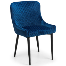Julian Bowen Berwick 6 Seater Rectangular Dining Set with Low Bench Blue - Wilko - thumbnail 4