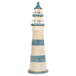 Woodwash Lighthouse Ornament - Multicolour - Wilko - thumbnail 4
