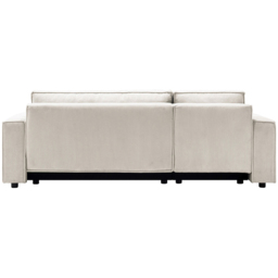 Artemis Home Hanna 3 Seater Cream L-Shaped Reversible Pull Out Corner Sofa Bed - Wilko - thumbnail 4