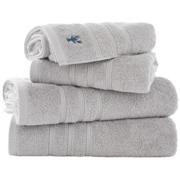 Lobster Creek Kaleidoscope Combed Cotton Silver Hand Towel 2 Pack - Size: 50 x 85cm - Wilko - thumbnail 1