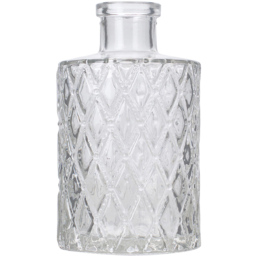 Living and Home 16 Piece Clear Small Glass Bud Vase Set - Size: 12.5 x 7 x 7cm - Wilko - thumbnail 4