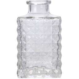 Living and Home 16 Piece Clear Small Glass Bud Vase Set - Size: 12.5 x 7 x 7cm - Wilko - thumbnail 6