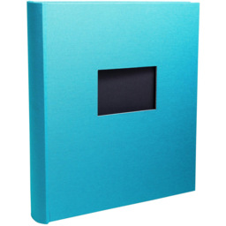 Exacompta Cyan Photo Album 60 Sheets 300 Photos - Size: 29 x 32 x 4.7cm - Wilko - thumbnail 1
