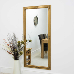 MirrorOutlet Austen Gold Wall Mirror 160 x 73cm - Wilko - thumbnail 3