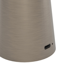 EGLO Piccola Bronze Touch Table Lamp - Size: 28 x 13 x 28cm - Brown - Wilko - thumbnail 4
