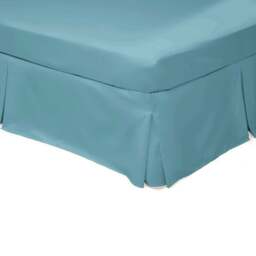 Serene Single Teal Platform Valance - Blue - Wilko - thumbnail 1