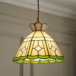 ValueLights Beatrix Tiffany Easy Fit Shade - Size: 19.5 x 26.5 x 26.5cm - Multi - Wilko - thumbnail 4