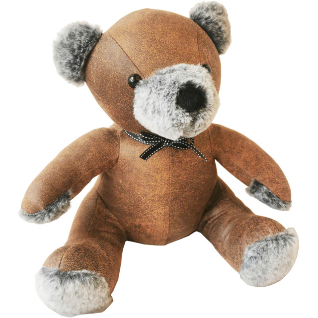 Acacia Home Brown Teddy Bear Door Stop 32cm 1.5kg - Size: 32 x 20 x 13cm - Wilko - image 1