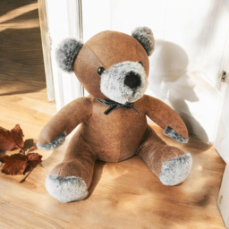 Acacia Home Brown Teddy Bear Door Stop 32cm 1.5kg - Size: 32 x 20 x 13cm - Wilko - thumbnail 3