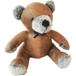 Acacia Home Brown Teddy Bear Door Stop 32cm 1.5kg - Size: 32 x 20 x 13cm - Wilko - thumbnail 1
