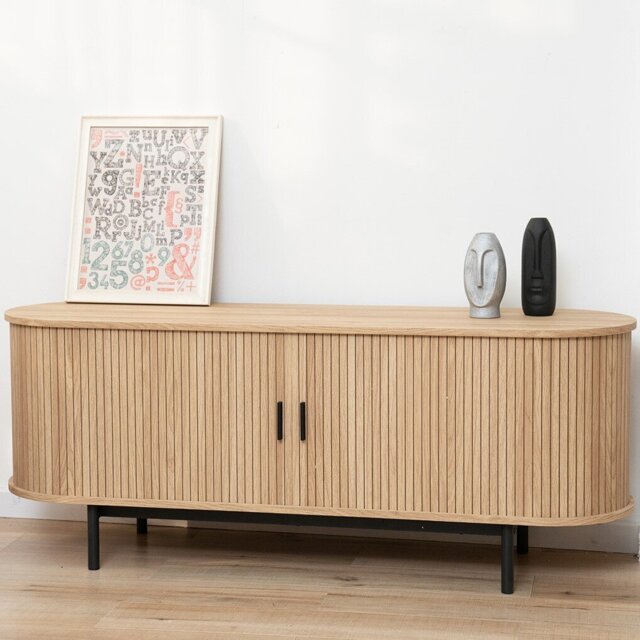 Kali TV Unit - Natural - Wilko - image 1