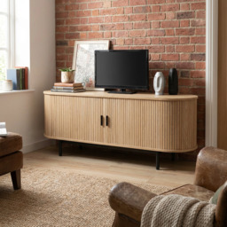 Kali TV Unit - Natural - Wilko - thumbnail 3
