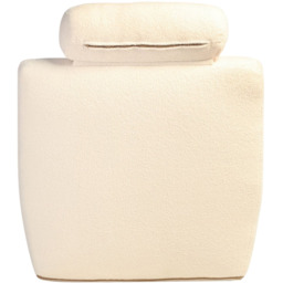 Desser Furniture Vanilla Boucle Fabric Cosy Chair - Size: Single - White - Wilko - thumbnail 6