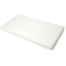 Clair De Lune Essential Fibre Cot Bed Mattress - Size: 8 x 70 x 140cm - White - Wilko - thumbnail 1
