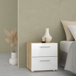Florence Pepe Oak and White 3 Piece Bedroom Furniture Set - Brown - Furniture To Go - Wilko - thumbnail 6
