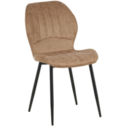 Indoor Living Jaydn Set of 4 Brown Distressed Leather Dining Chairs - Wilko - thumbnail 5