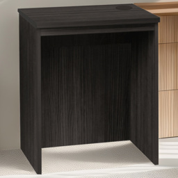 R White Cabinets Small Laptop Desk Black - Size: 72.8 x 60 x 54cm - Wilko - thumbnail 1