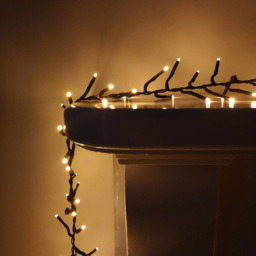 Premier 720 Vintage Gold LED Multifunction Cluster Light 9.3m - Size: 930 x 930 x 4cm - White - Wilko - thumbnail 3