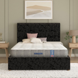 Aspire Single Natural Cooling Pocket+ Mattress - White - Wilko - thumbnail 3