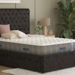 Aspire Single Natural Cooling Pocket+ Mattress - White - Wilko - thumbnail 4