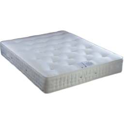 Farley King Size 1500 Pocket Sprung Cashmere Mattress - White - Bedmaster - Wilko