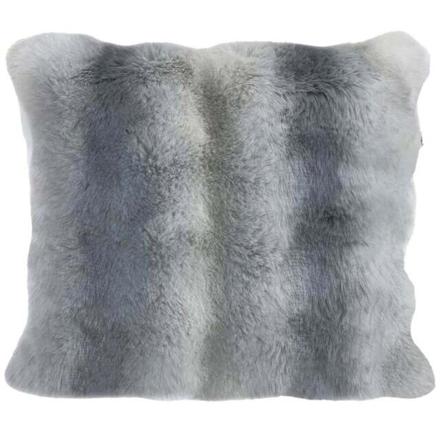 Sweet Dreams Alpine Husky Grey Faux Fur Cushion 56 x 56cm - Wilko - image 1