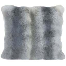 Sweet Dreams Alpine Husky Grey Faux Fur Cushion 56 x 56cm - Wilko - thumbnail 1