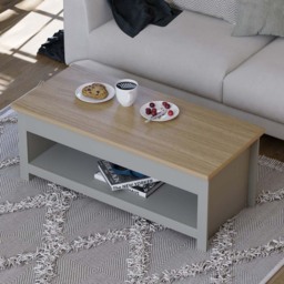 Vida Designs Arlington Grey Sliding Top Coffee Table - Size: 47 x 105 x 40cm - Wilko - thumbnail 5