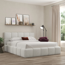 DS Living Ovella Single Dove Cubed Ottoman Bed - Grey - Wilko - thumbnail 5