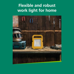 Sylvania SylWork 3000 Lumens Neutral White 30W Floodlight - Size: 4.3 x 16.3 x 23cm - Yellow - Wilko - thumbnail 6