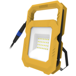 Sylvania SylWork 3000 Lumens Neutral White 30W Floodlight - Size: 4.3 x 16.3 x 23cm - Yellow - Wilko - thumbnail 3
