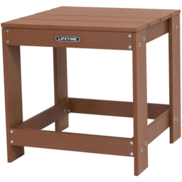 Lifetime Products Adirondack Brown Table - Size: 40.6 x 40.6 x 40.6cm - Wilko - thumbnail 3