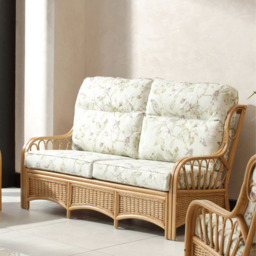 Desser Furniture Vale 3 Seater Light Oak Lily Sofa - Brown - Wilko - thumbnail 7