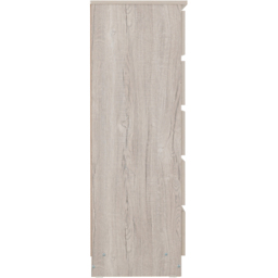 Seconique Malvern 5 Drawer Urban Snow Narrow Chest of Drawers - White - Wilko - thumbnail 6