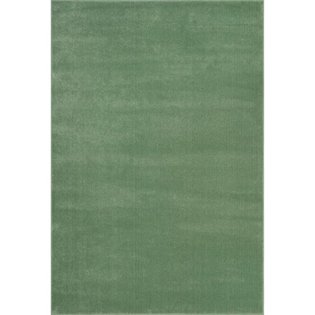 Milano Plain Rug Sage 170cm - Wilko - image 1