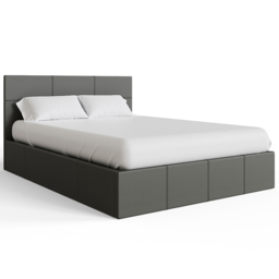GFW Double Grey Side Lift Ottoman Bed - Wilko - thumbnail 4