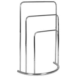 BATH VIDA 3 Tier Curved Towel Stand - Size: 80 x 50 x 24cm - Wilko