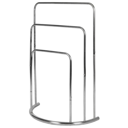 Bath Vida 3 Tier Curved Towel Stand - Size: 80 x 50 x 24cm - Wilko - thumbnail 3