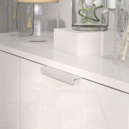 HOMCOM 5 Shelf High Gloss Shoe Storage Cabinet - Size: 95.0 cm x 31.5 cm x 76.0 cmcm - White - Wilko - thumbnail 5